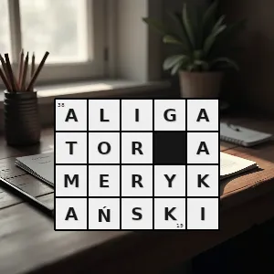 Hasło krzyżówkowe aligator missisipski - aligator amerykański – rozwiązanie, synonimy, podpowiedzi i definicje krzyżówkowe